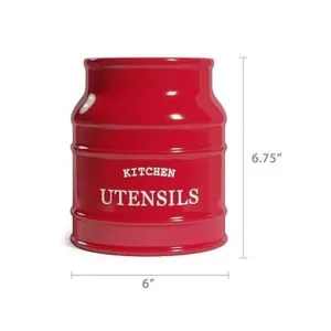 Barnyard Designs Soporte de cerámica para utensilios de_4