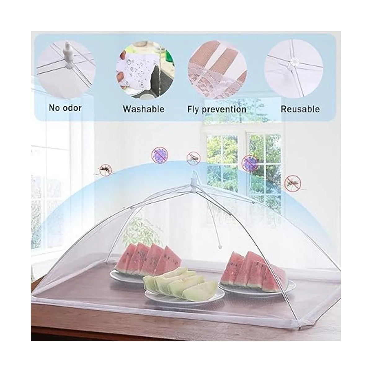 4 fundas de malla extra grandes para alimentos para_3