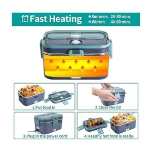 Lonchera eléctrica de 60 W calefactada por alimentos 12_5