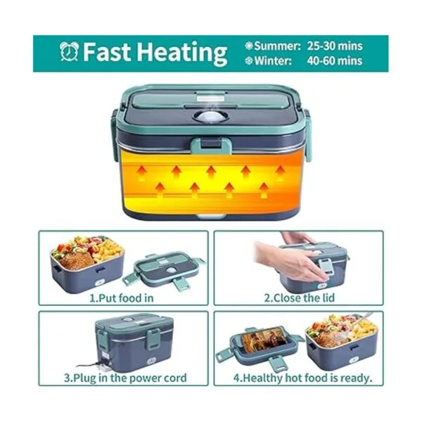 Lonchera eléctrica de 60 W calefactada por alimentos 12_5