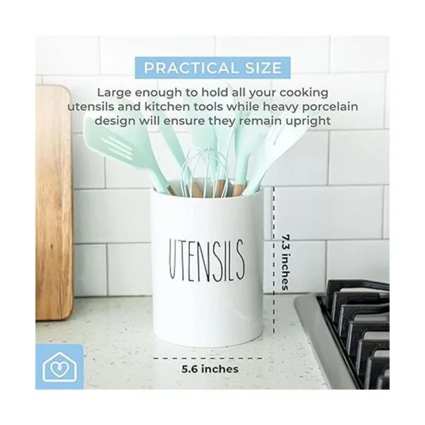 Heartland Home Soporte para utensilios de cocina para_3