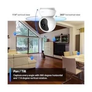 TPLink Tapo Cámara de seguridad de inclinación panorámica_3