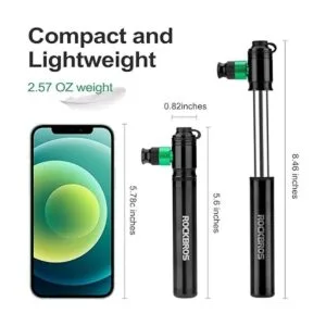 ROCKBROS Mini bomba de bicicleta de 110 PSI de CO2_4