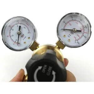 Argon Reguladores de CO2 Calibre Regulador de soldadura de_2
