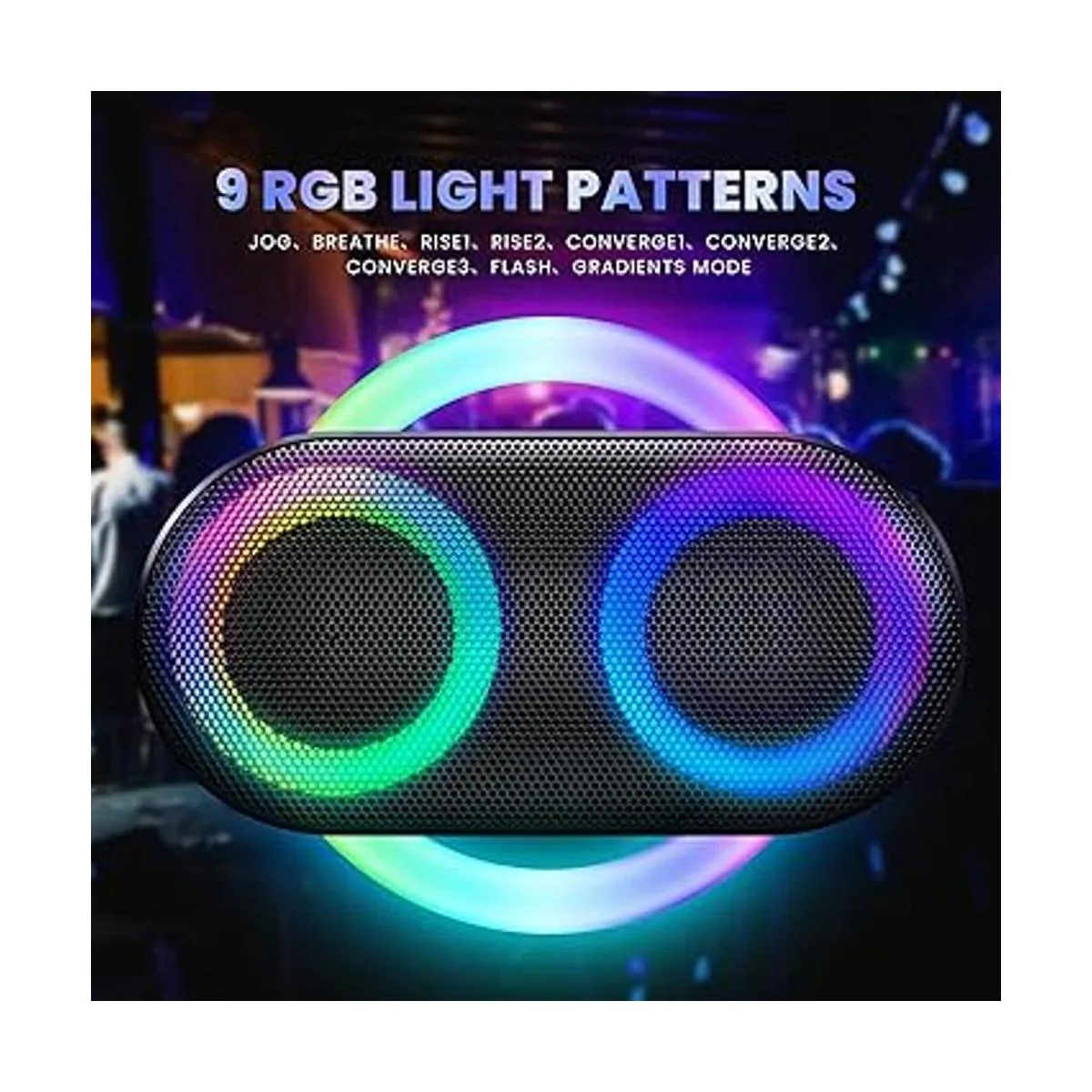 Altavoces Bluetooth portátiles con subwoofer altavoces_3