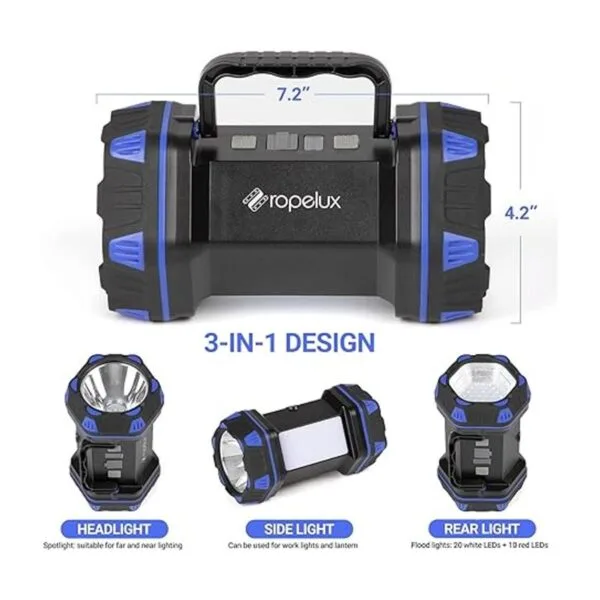 Linterna LED de camping recargable linterna de campamento_3
