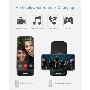 NANAMI Cargador inalámbrico rápido soporte de carga_3