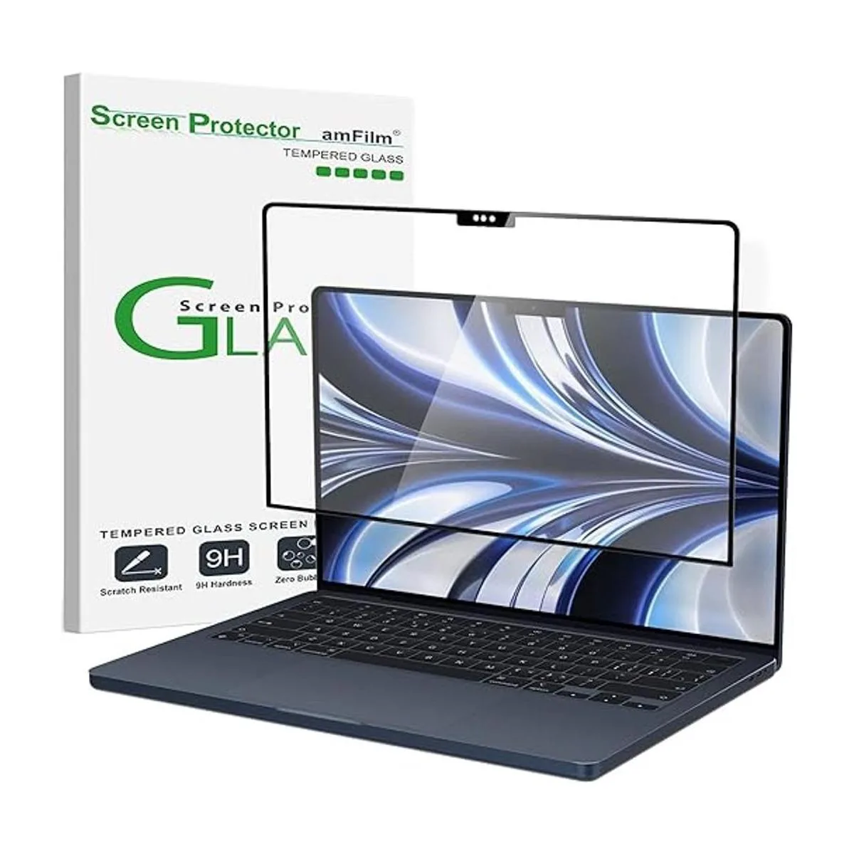 amFilm Protector de pantalla de vidrio templado para_1