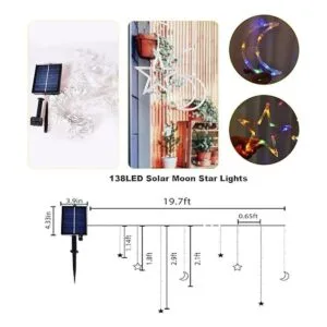 Luces solares de luna y estrella para interiores y_7