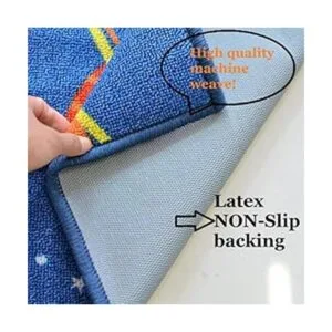 Divertido deporte niños alfombras de nylon alfombra fútbol_5