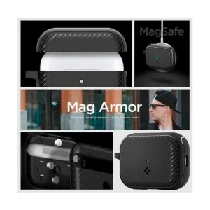 Spigen Mag Armor Mag Fit Funda diseñada para Airpods Pro_2
