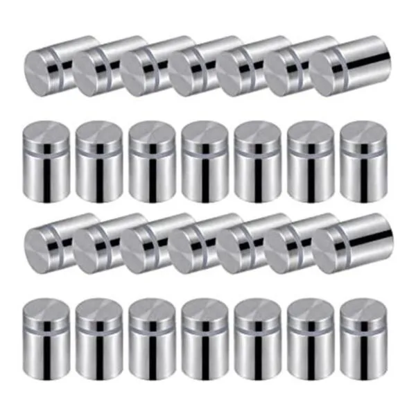 Favide 48 paquetes de tornillos para publicidad de acero_1