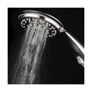 hotelspa 9setting Lujo níquel cepillado ducha de mano con_6