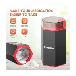 COOL KNIGHT Trituradora eléctrica de píldoras adecuada_3