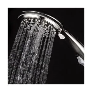 hotelspa 9setting Lujo níquel cepillado ducha de mano con_4