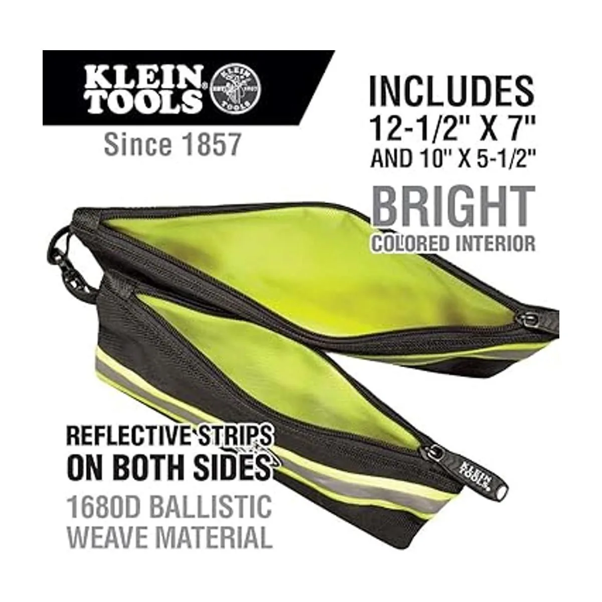 Klein Tools 55599 Bolsas con cremallera bolsas de_2