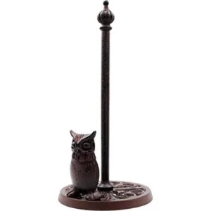 Soporte para toallas de papel de pie vintage de hierro_1