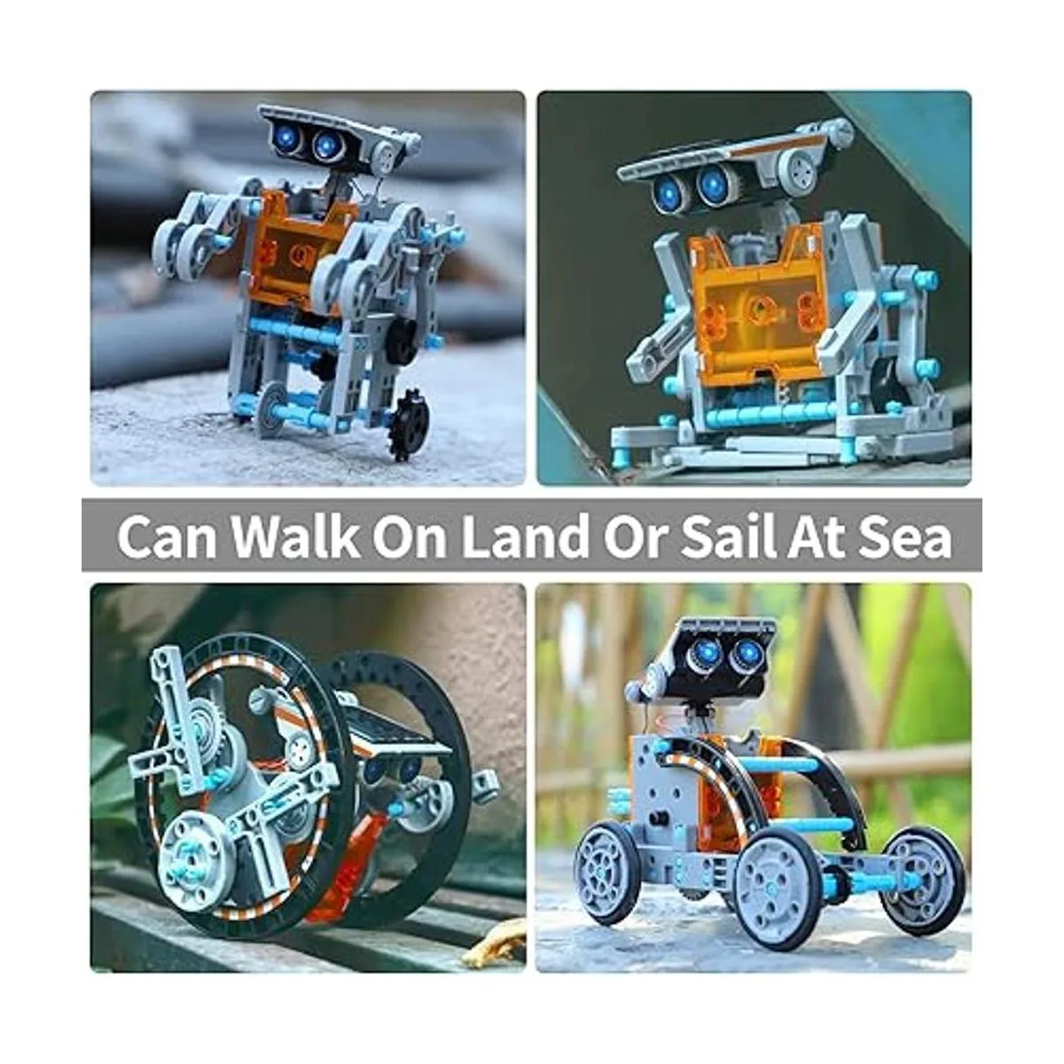 Lucky Doug Kit de robot solar STEM 12 en 1 regalos para_2