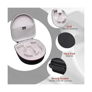 LTGEM Funda rígida de EVA para auriculares Bluetooth_4
