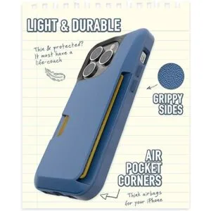 Smartish Funda tipo cartera para iPhone 14 Pro cartera_3