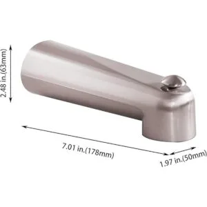 SENTO Caño universal para bañera de baño con desviador_3