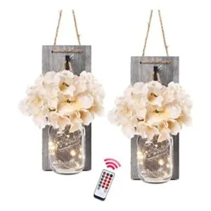 Besuerte Decoración rústica de madera para colgar en la_1