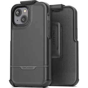 Encased Funda Rebel para iPhone 14 Plus con clip para_1