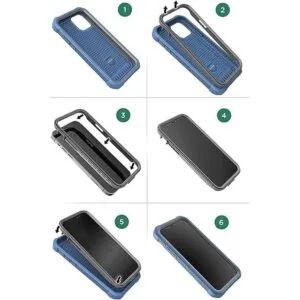 Encased FalconShield Funda compatible con iPhone 13_3