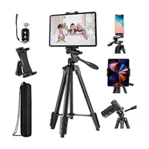 Soporte de trípode para tablet iPad de 60 pulgadas con_1