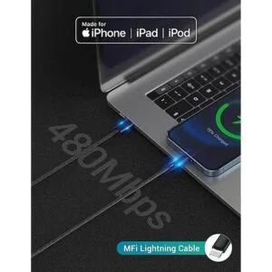 Quntis Cargador rápido para iPhone 2 unidades adaptador_4