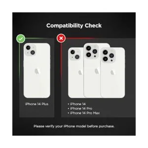 Encased Funda Rebel para iPhone 14 Plus con clip para_4