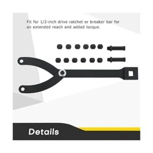 Acymner Llave de llave de pasador variable Juego de 15_5