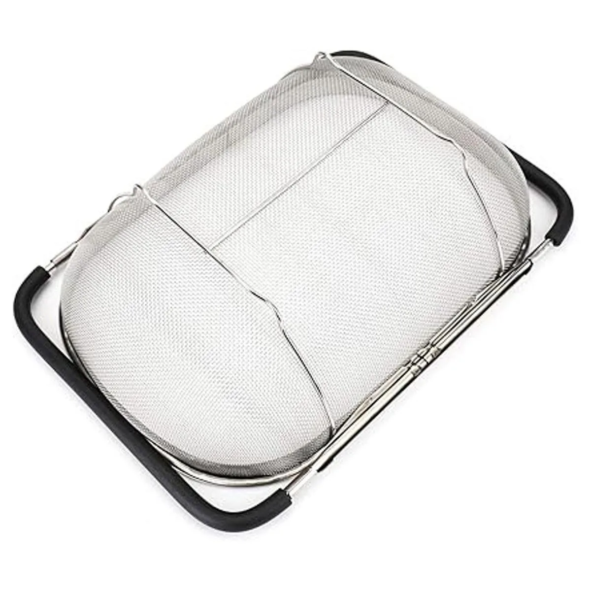 Suwimut Paquete de 2 coladores ovalados sobre el fregadero_4