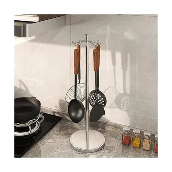 MAYZOLOP Soporte para utensilios de cocina de acero_6