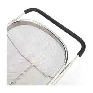 Suwimut Paquete de 2 coladores ovalados sobre el fregadero_3