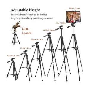 Soporte de trípode para tablet iPad de 60 pulgadas con_2