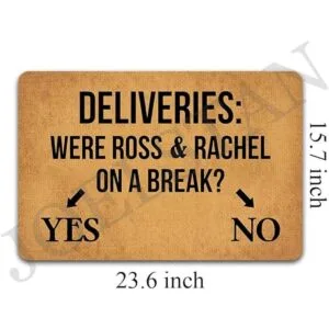 Funny felpudo were Ross and Rachel On A Break_6