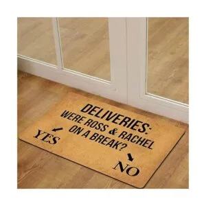 Funny felpudo were Ross and Rachel On A Break_3