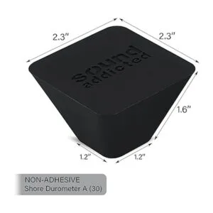 Sound Addicted SubCone Pies de aislamiento Mejora el_3