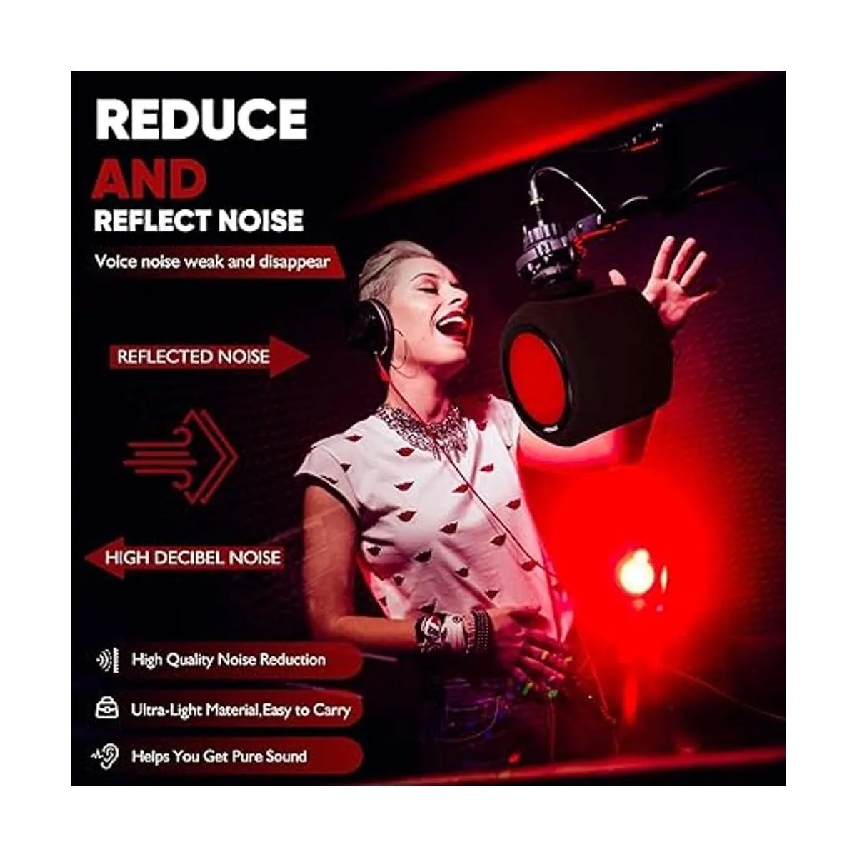 Filtro para parabrisas de micrófono filtro pop de_5