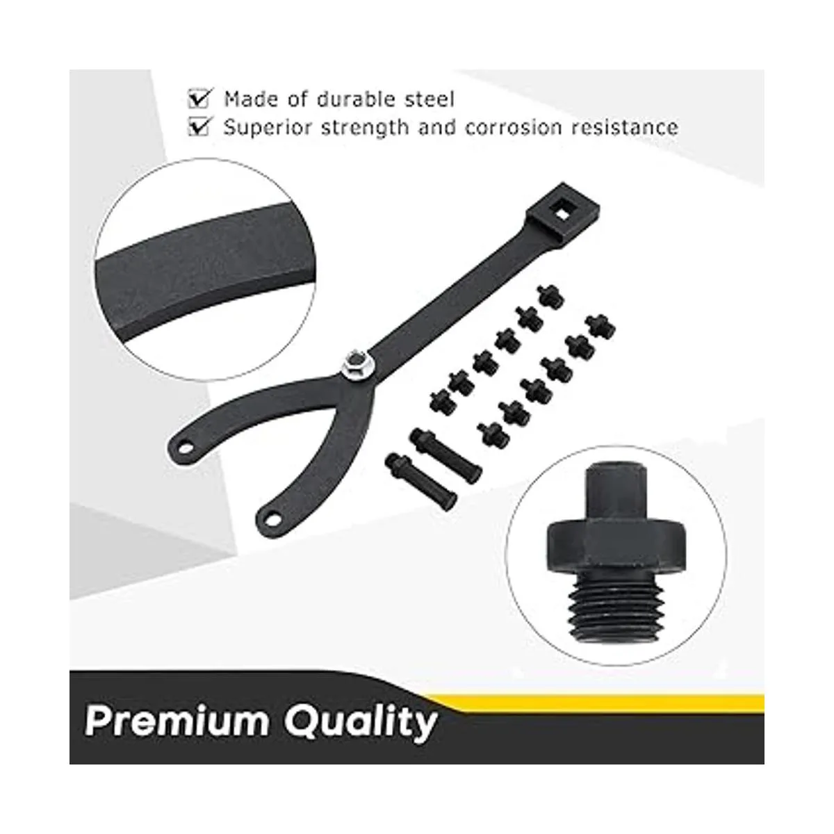 Acymner Llave de llave de pasador variable Juego de 15_4