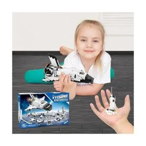 DADMCFD Kit de construcción de juguete de transbordador_6