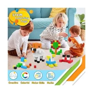 48 bloques magnéticos para niños pequeños de 2 a 4 años_5