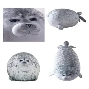 Almohada de felpa de sello grande de 23.7 pulgadas_4