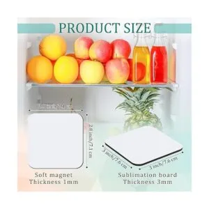 Flutesan 3 imanes cuadrados de sublimación en blanco de 3_2