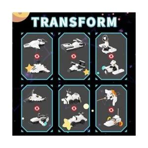 DADMCFD Kit de construcción de juguete de transbordador_3