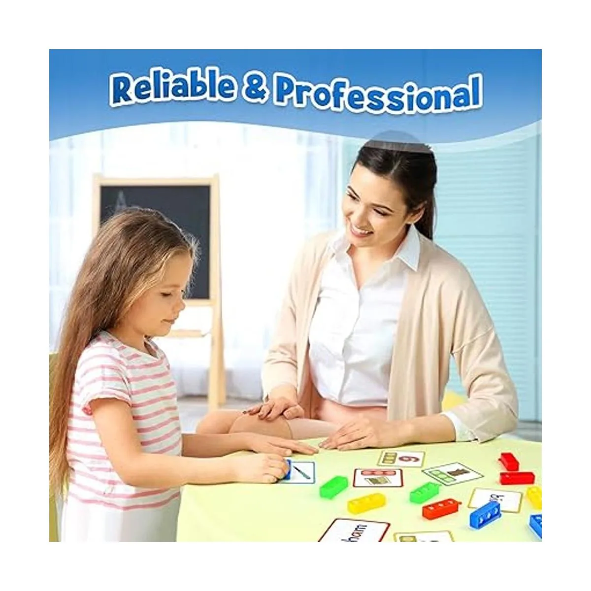 Aizweb CVC Juego de palabras mini tablero de juguetes_6