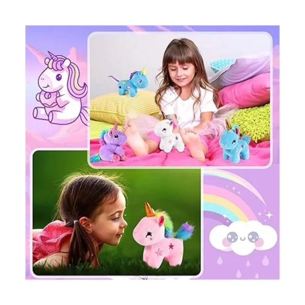 12 piezas de mini peluche de unicornio de peluche_6