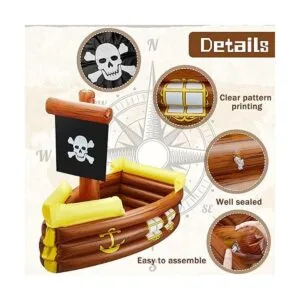 Enfriador inflable de barco pirata enfriador inflable de_3