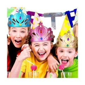 Juego de 66 tiaras de espuma de princesa coronas de_4